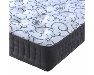 4ft Small Double pocket sprung mattress with visco elastic memory foam, reflex foam.